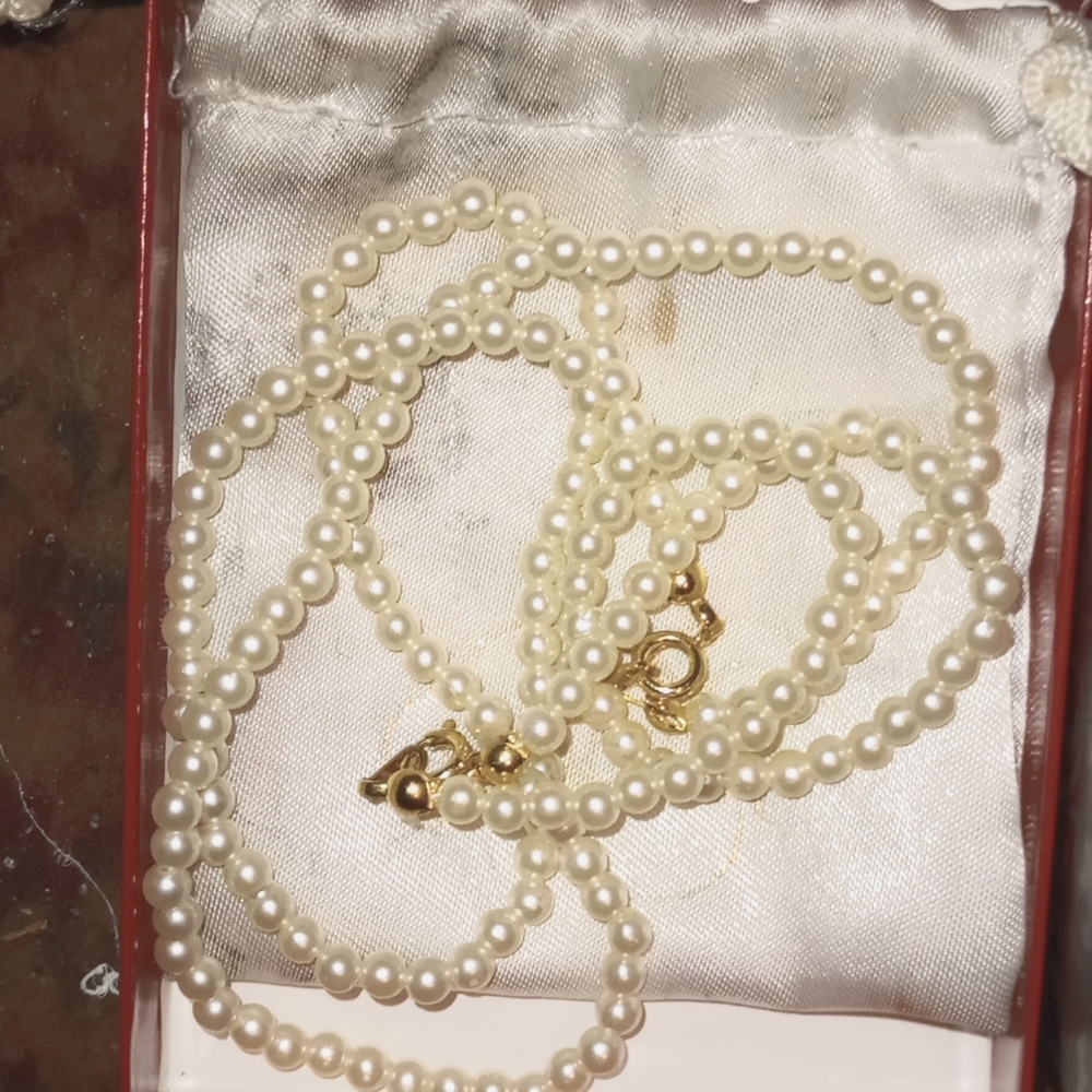 Pearl Necklaces and a Pearl Bracelet